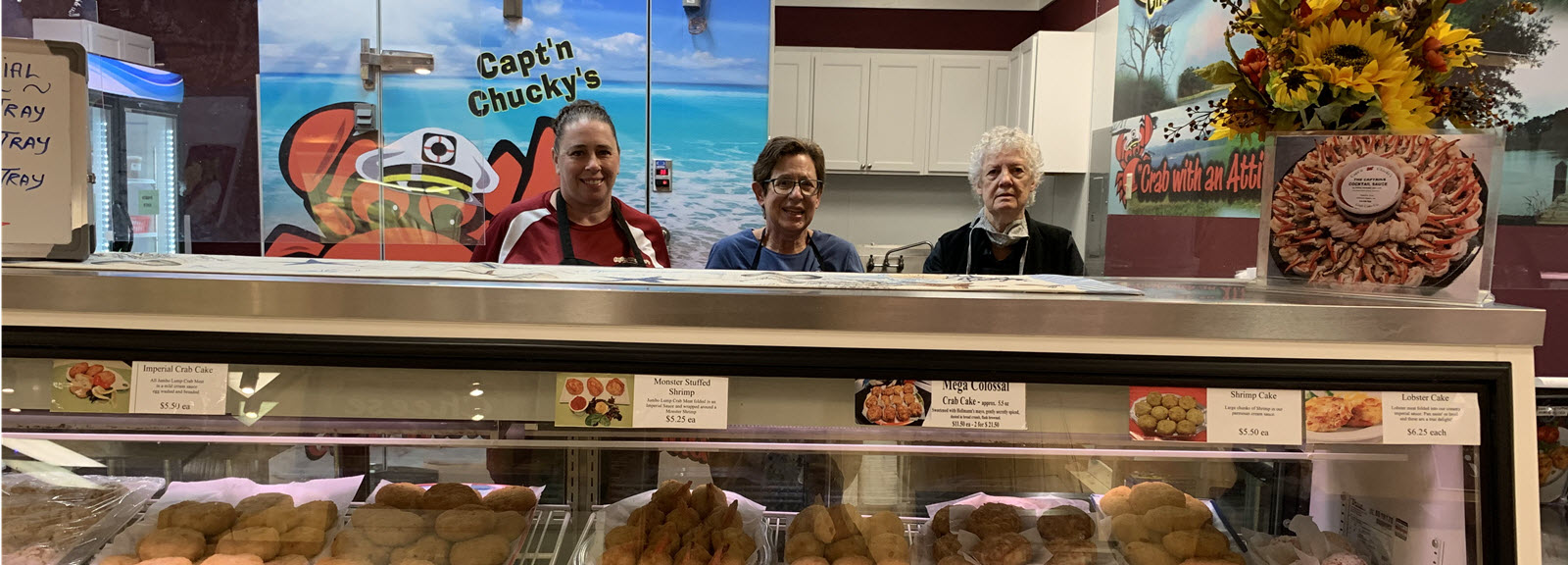 mullica hill captn chuckys team Cindy, Cheryl, Rosemary