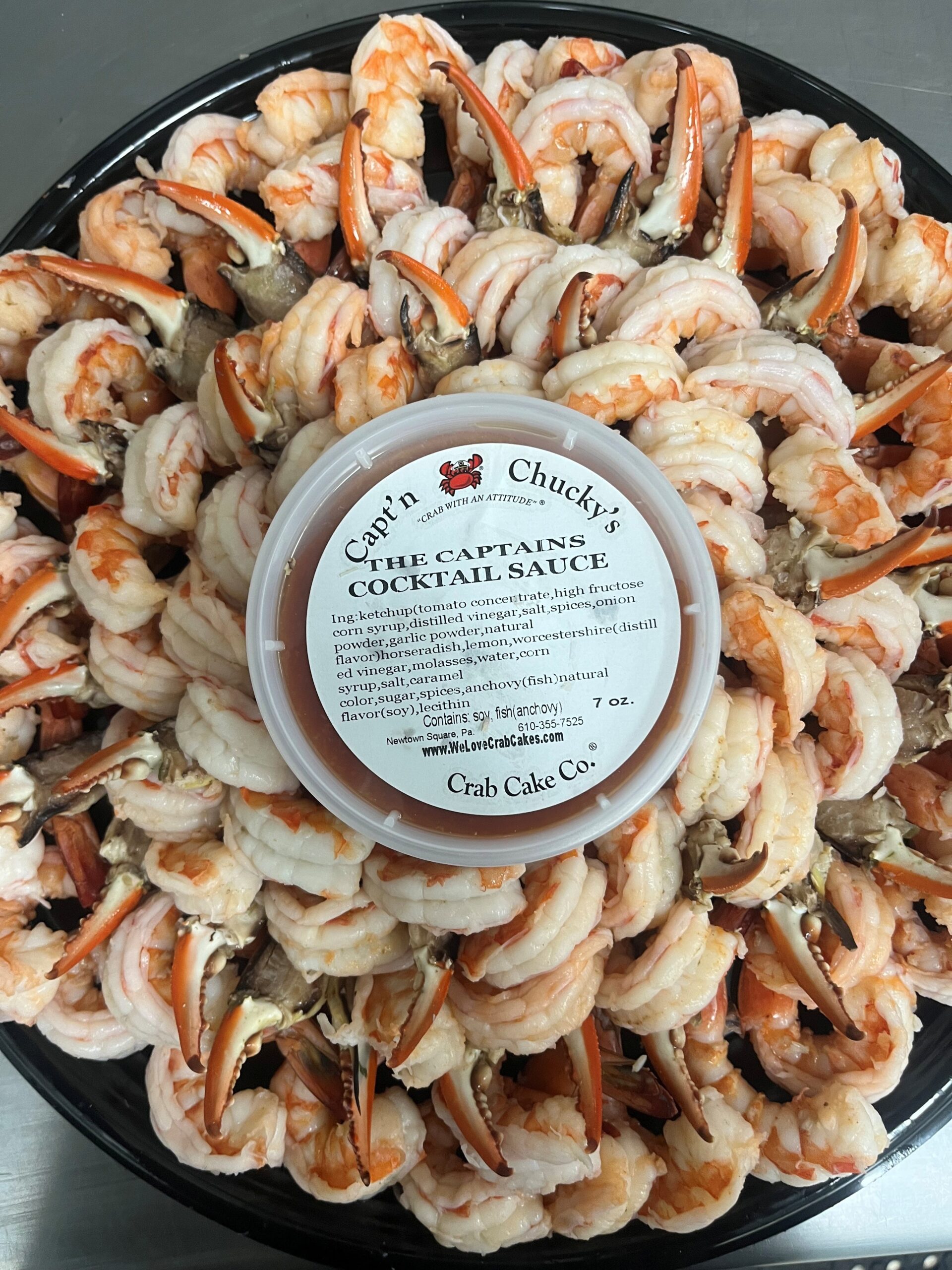 Shrimp & Crab Claw tray